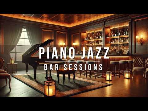 4K PIANO Jazz Bar Sessions | Smooth Jazz Piano for Ultimate Relaxation and Focus