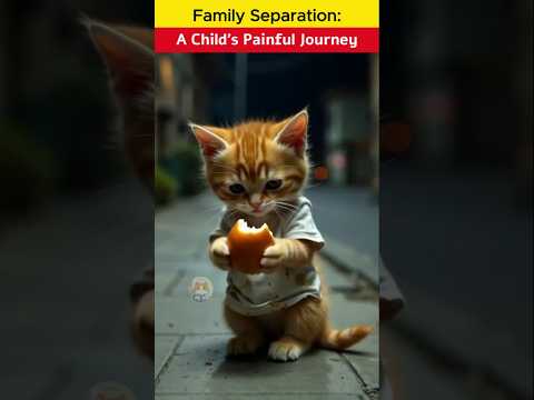 Family separation: A Child’s Painful Journey. #trendingshorts #cat #catlover #shorts