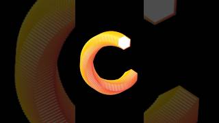 How to Make a 3D Gradient Letter Effect in Adobe Illustrator #canvasbloomstudio #adobeillustrator