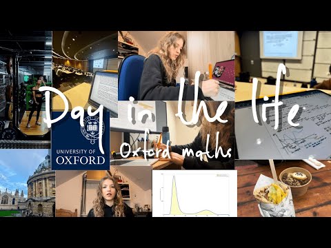Day in the Life of a Mathematics Student at the University of Oxford (studying, going out, workouts)