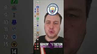My Premier League Predictions #shorts