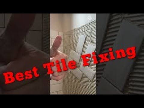 Best tile fixing #tiles #Tilemarbleandconstructionworktv !! Tiles design #Shorts #Masonry