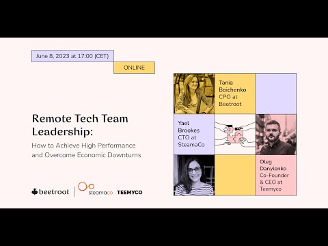💡 Remote Tech Team Leadership: How to Achieve High Performance and Overcome Economic Downturns