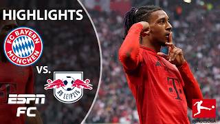DRAMATIC FINISH 🤯 Bayern Munich vs. RB Leipzig | Bundesliga Highlights | ESPN FC