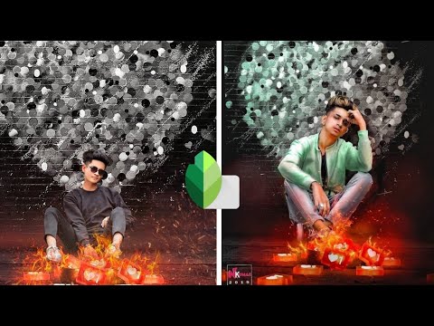 fire effects in #Snapseed |  Snapseed tutorials | editing in Telugu | AF edits | #Taukeer editz
