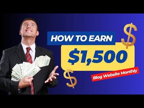 How to Start a Blog and Make Money - $1,500/Month in 2024 (Step-by-Step) | Learn With Rijon