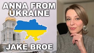 Anna From Ukraine: Ukraine Fights for Democracy | Jake Broe Podcast (E041) @AnnafromUkraine