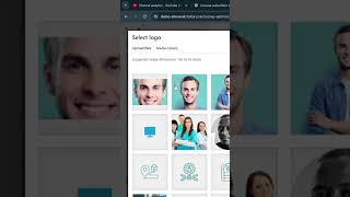 How to change website logo in Wordpress | #elementor #logos #shorts