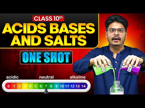 Acid Bases and Salts | Class 10 Science Chapter 3 | Ncert Covered | Rakshak Sir