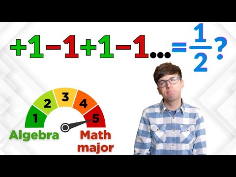 +1−1+1−1+... Explained in 5 Levels from Algebra to Math Major