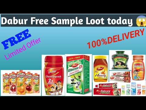 Free product Loot Today!!😱Dabur Free Product Today Offer!! online free product Loot All user Loot! 😃