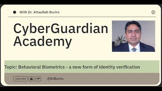 Behavioral Biometrics - new form of identity verification (Part 1).