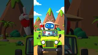 Bibo's Shape Safari! Learn Shapes for Kids | Circle, Square, Triangle, Rectangle | BibitoonsTV