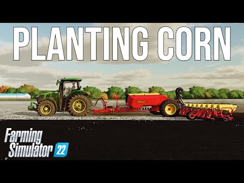 Let's get to work | Planting Corn on Iowa Plains View | Farming Simulator 22