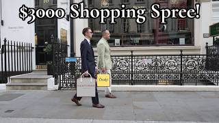We Spent Over $3k in London: Classic Menswear Haul