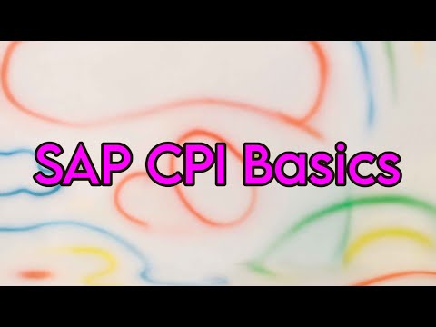 SAP CPI Basic topics