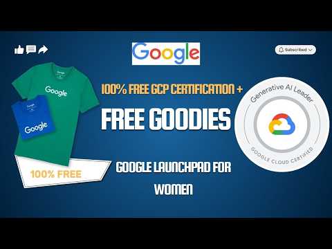 100% FREE GCP Certification + Goodies 2026 | Generative AI Leader Exam | VOUCHER WORTH 99$ FOR FREE