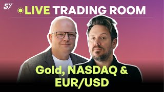 Live Technical Setups | Gold, NASDAQ & EUR/USD