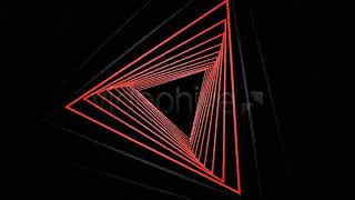 Flashing Triangles VJ Loops - Motion Graphics