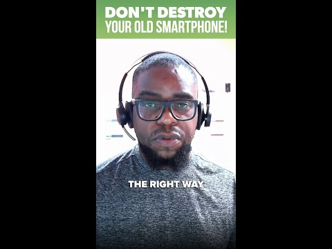Don't Destroy Your Old Smartphone! #Shorts
