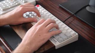 Happy Hacking Keyboard Type-S Typing Video