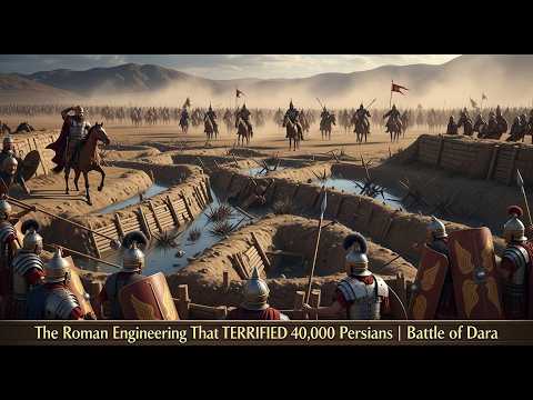 The Roman Engineering That TERRIFIED 40,000 Persians | Battle of Dara