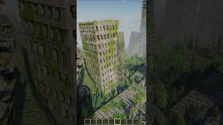 I built an apocalypse city in Minecraft 🍃