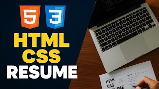 Digital Resume Website (HTML & CSS) for bigger Project 🔥.