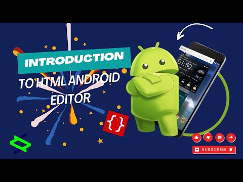 Introduction to HTML Android Editor