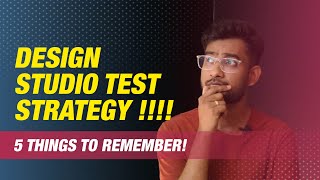 5 things to remember during Design Studio Test or Situational test I In Hindi I NID UCEED NIFT
