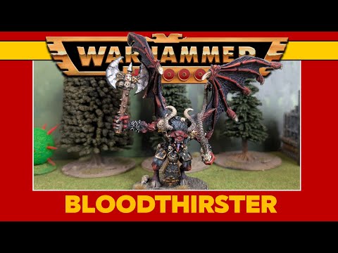 Bloodthirster - Greater Daemon of Khorne Chaos Space Marines | Warhammer 40k 2nd edition