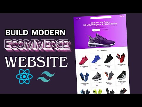 Build an E-Commerce Website Using React JS  & TailwindCSS | React JS & TailwindCSS E-Commerce