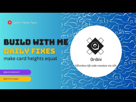 Build with me - Daily Fixes