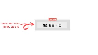 Make a Clock in HTML, CSS & JS | Programming Ninja