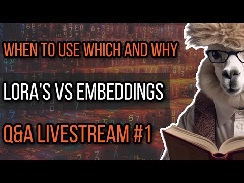 LoRA Q&A with Oobabooga! Embeddings or Finetuning?