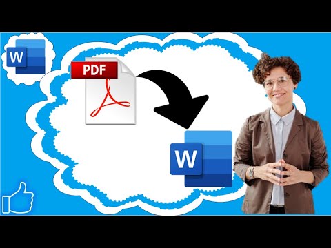 How To Convert PDF To Word | How To EASILY Convert PDF To Word