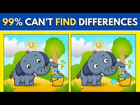 Find 3 Differences | Only 1% Genius Can Find Hidden Differences🤯