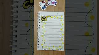 butterfly border design idea #ytshorts #borderdesigns #youtubeshorts #viral #tiktok