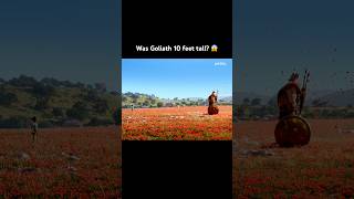 Did Goliath have an official height? 😱 the movie name is ‘David’ and it streams on Angel Guild!