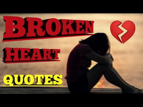Sad 💔Broken Heart Quotes that will make you cry #sadstatus #broken #broken_heart
