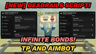 [NEW!] Roblox Deadrails script (2025) | Auto Bond | Auto Win | AimBot | with TUTORIAL of GETTING KEY