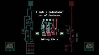 A Calculator Made of… DOMINOES?! (Domino Computing #1) | Out Now!