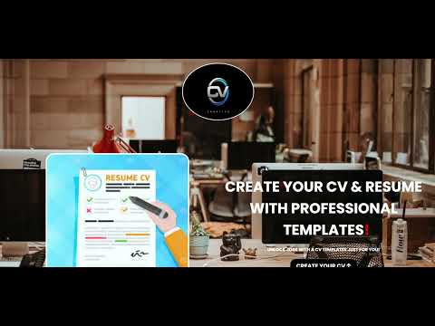 Best CV Generator using HTML CSS JavaScript