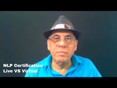 NLP Certification Live Training VS Virtual Training