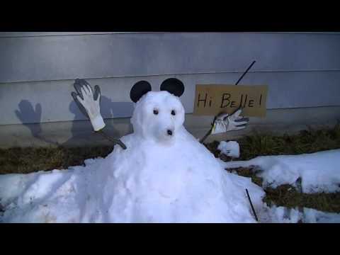 Mickey "The Snow Mouse"
