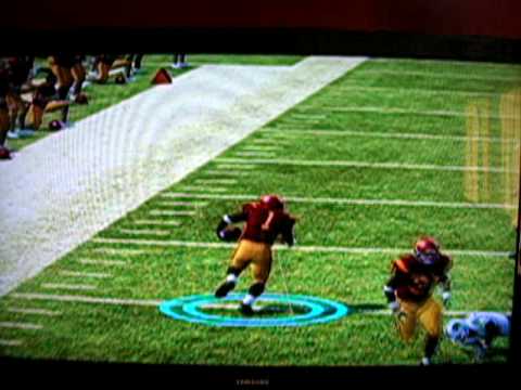 a 91 yard tochdown in NCAA 09