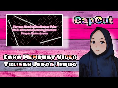 Tutorial Cara Membuat Video Tulisan Efek Warna Warni Jedag Jedug - Capcut 2