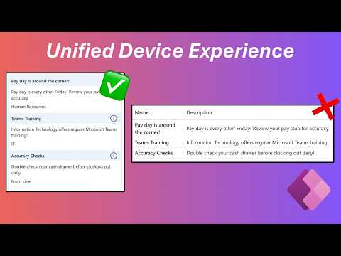 Power Apps Responsive Gallery Design | Mobile and Desktop Experience (2025)