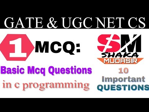 c programming basic mcq questions| Part 1| Learn 4U