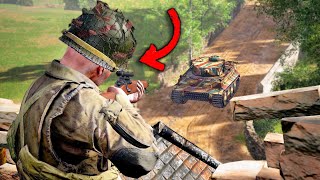 Using REAL LIFE Sniper Tactics to Take Down a Fortress in Hell Let Loose